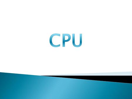 CPU.