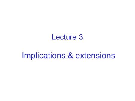 Lecture 3 Implications & extensions. Mass & energy balance The standard DEB model specifies fluxes of 4 organic compounds food, faeces, structure (growth),