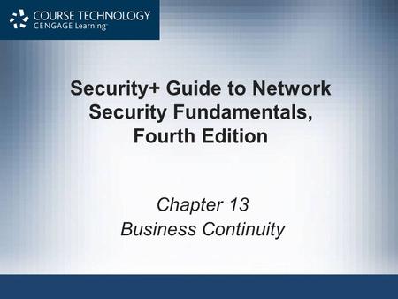 Security+ Guide to Network Security Fundamentals, Fourth Edition