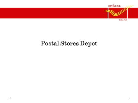 Postal Stores Depot 1.5.