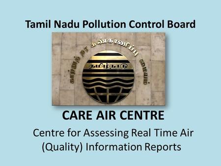 Tamil Nadu Pollution Control Board