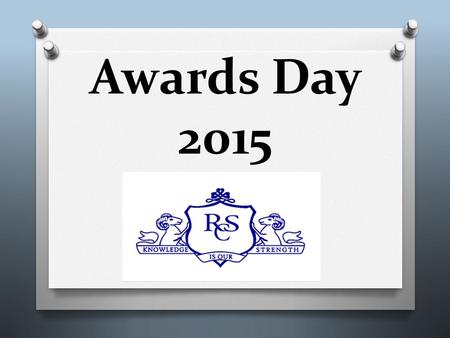 Awards Day 2015.