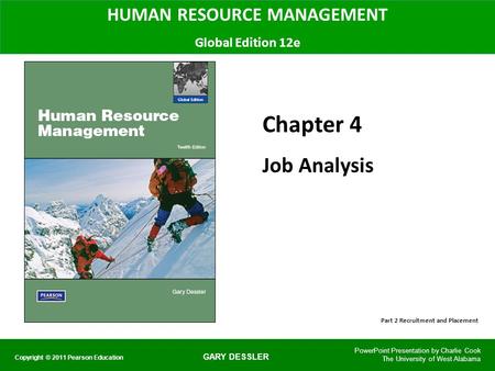 HUMAN RESOURCE MANAGEMENT Human Resources Management 12e Gary Dessler