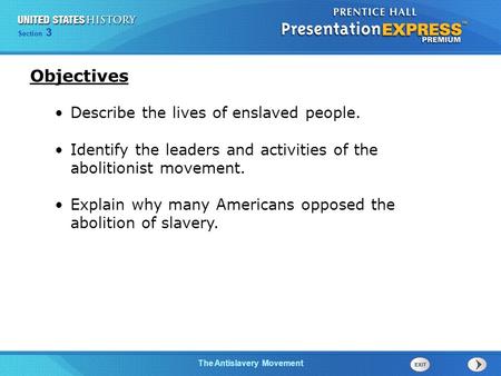 Chapter 25 Section 1 The Cold War Begins Chapter 13 Section 1 Technology and Industrial Growth Chapter 25 Section 1 The Cold War Begins Section 3 The Antislavery.