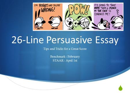 26-Line Persuasive Essay