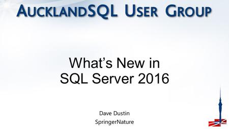 What’s New in SQL Server 2016