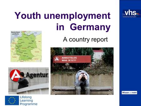 Hippmann Youth unemployment in Germany A country report.