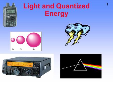 Light and Quantized Energy