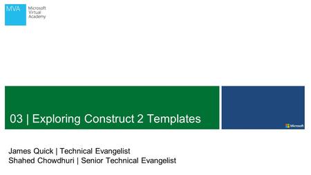 03 | Exploring Construct 2 Templates