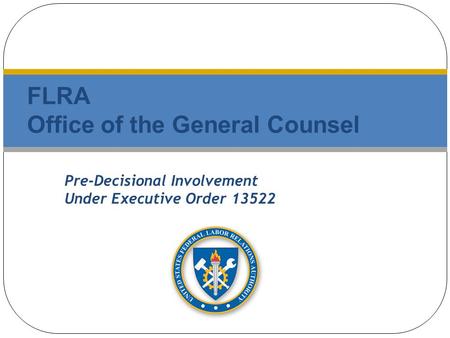 FLRA Office of the General Counsel