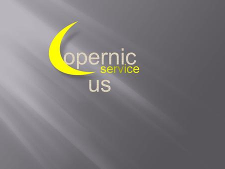 COMPANY NAME COPERNICUS SERVICE SDN. BHD. Address LOT 113, TECHNOLOGY PARK MALAYSIA, 57000 BUKIT JALIL, KL TEL. NO. Fax. E-mail 03-8998 3070 03-8998 3160.