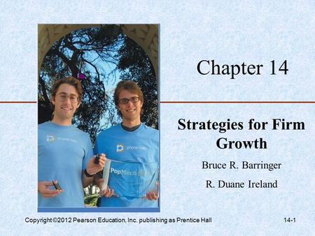 Strategies for Firm Growth