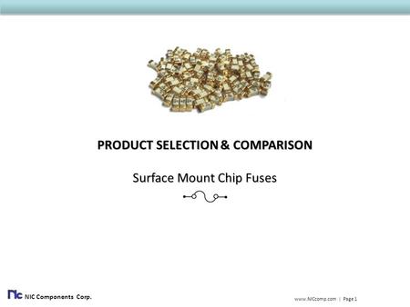 PRODUCT SELECTION & COMPARISON