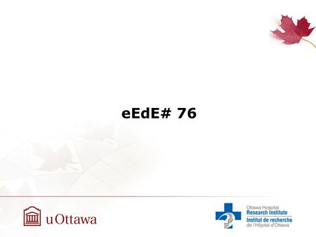 EEdE# 76. No Disclosures Taleb Almansoori, Prasad Hanagandi, Agatha Stanek, Rafael Glikstein. The value of high resolution CT images in the evaluation.