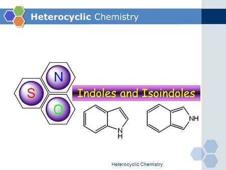 Heterocyclic Chemistry