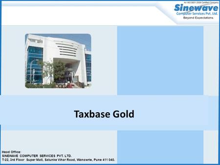 Taxbase Gold.