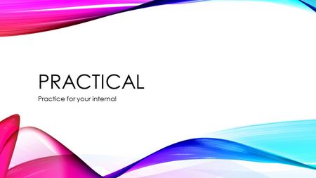 PRACTICAL Practice for your internal. INFORMATION We are testing the reaction rate of Magnesium in various concentrations of Hydrochloric Acid. -What.