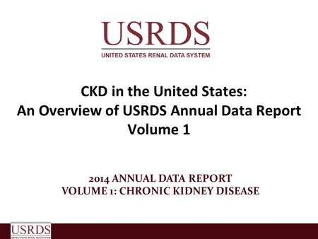 Stages of CKD – KDOQI 2002 Definitions