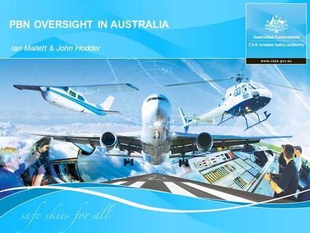 PBN OVERSIGHT IN AUSTRALIA