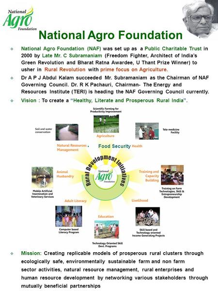 National Agro Foundation