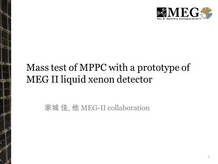 Mass test of MPPC with a prototype of MEG II liquid xenon detector