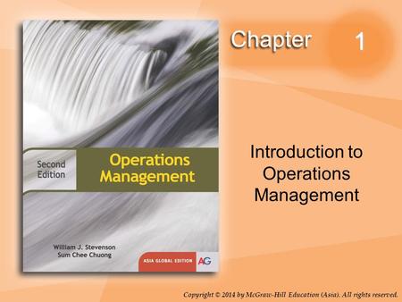 Introduction to Operations Management