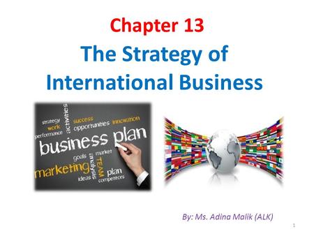 The Strategy of International Business