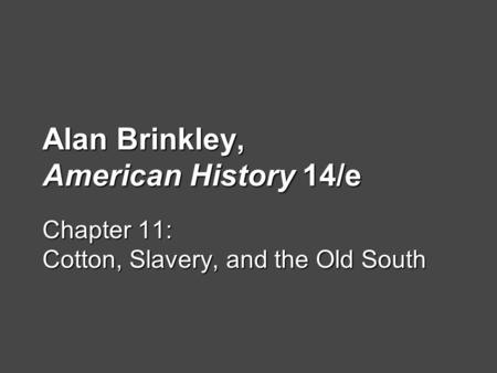 Alan Brinkley, American History 14/e