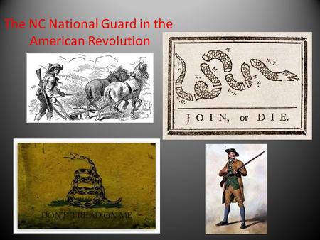 The NC National Guard in the