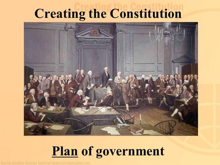 Creating the Constitution