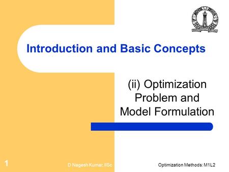 Introduction and Basic Concepts