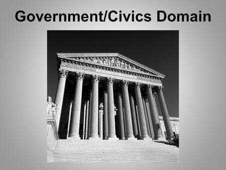 Government/Civics Domain