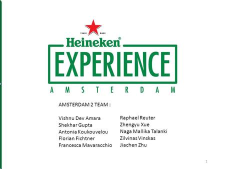 AMSTERDAM 2 TEAM : Vishnu Dev Amara Shekhar Gupta Antonia Koukouvelou