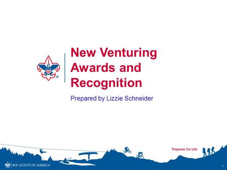 New Venturing Awards and Recognition