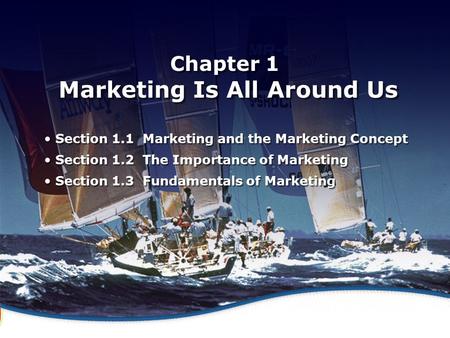 Marketing and the Marketing Concept