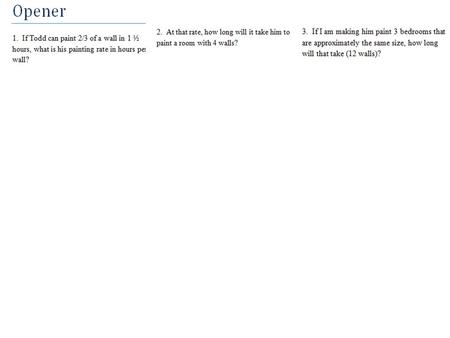 Learning Target I can use proportional reasoning to solve scale drawing problems.