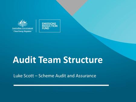 Luke Scott – Scheme Audit and Assurance