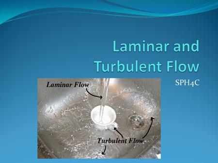 Laminar and Turbulent Flow