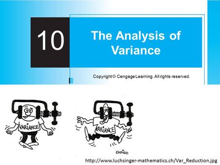 The Analysis of Variance