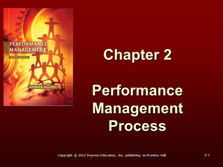 Chapter 2 Performance Management Process