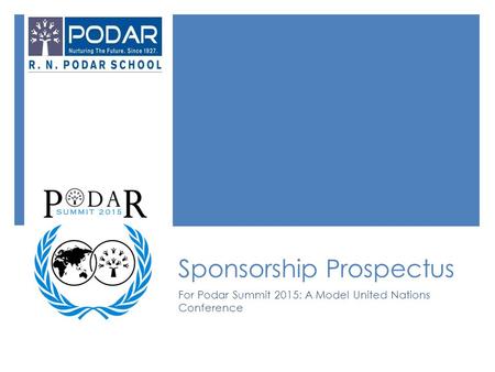 Sponsorship Prospectus