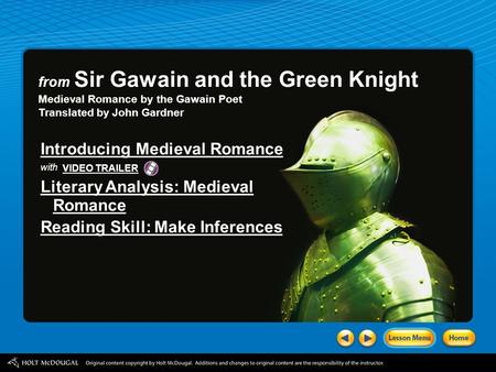 Introducing Medieval Romance Literary Analysis: Medieval Romance