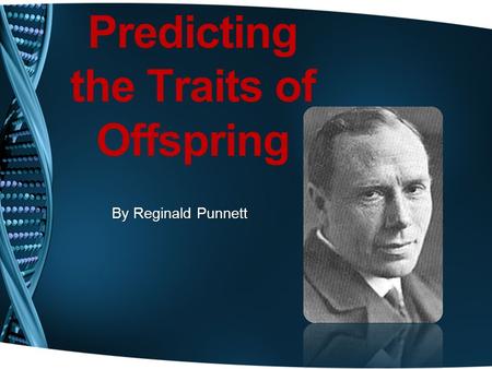 Predicting the Traits of Offspring By Reginald Punnett.