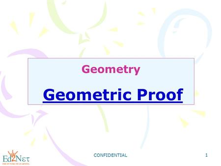 Geometry Geometric Proof