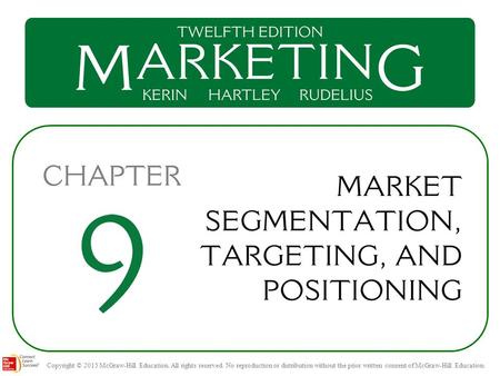 Copyright © 2015 McGraw-Hill Education. All rights reserved. No reproduction or distribution without the prior written consent of McGraw-Hill Education.