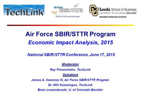 Air Force SBIR/STTR Program