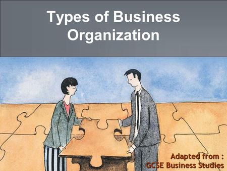 Types of Business Organization