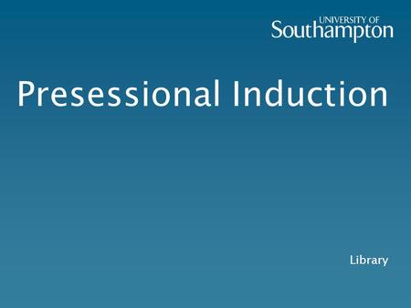 Presessional Induction Library. 2 Today’s Session 1 Hartley self-guided tour and quiz 2 Quiz answers 3 Library Activity 4 Find 3 sources.