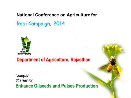 Department of Agriculture, Rajasthan