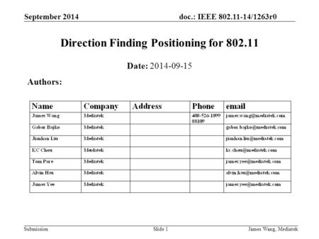 Direction Finding Positioning for